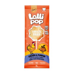 Gnawlers Tavuklu Balkabaklı Lolipop Kedi Ödülü 4gr
