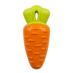 MerkoPets Sesli Vinil Havuç Şeklinde Köpek Oyuncağı 15cm (70gr)
