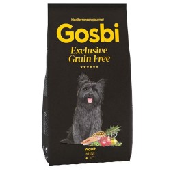 Gosbi Exclusive Tahılsız Somonlu ve Kuzulu Küçük Irk Yetişkin Köpek Maması 500GR