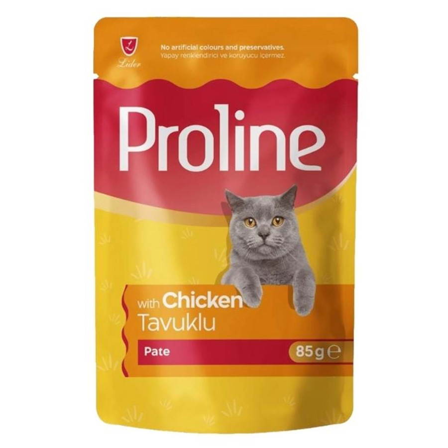 Proline Pate Yetişkin Kedi Konservesi Tavuklu 85 gr