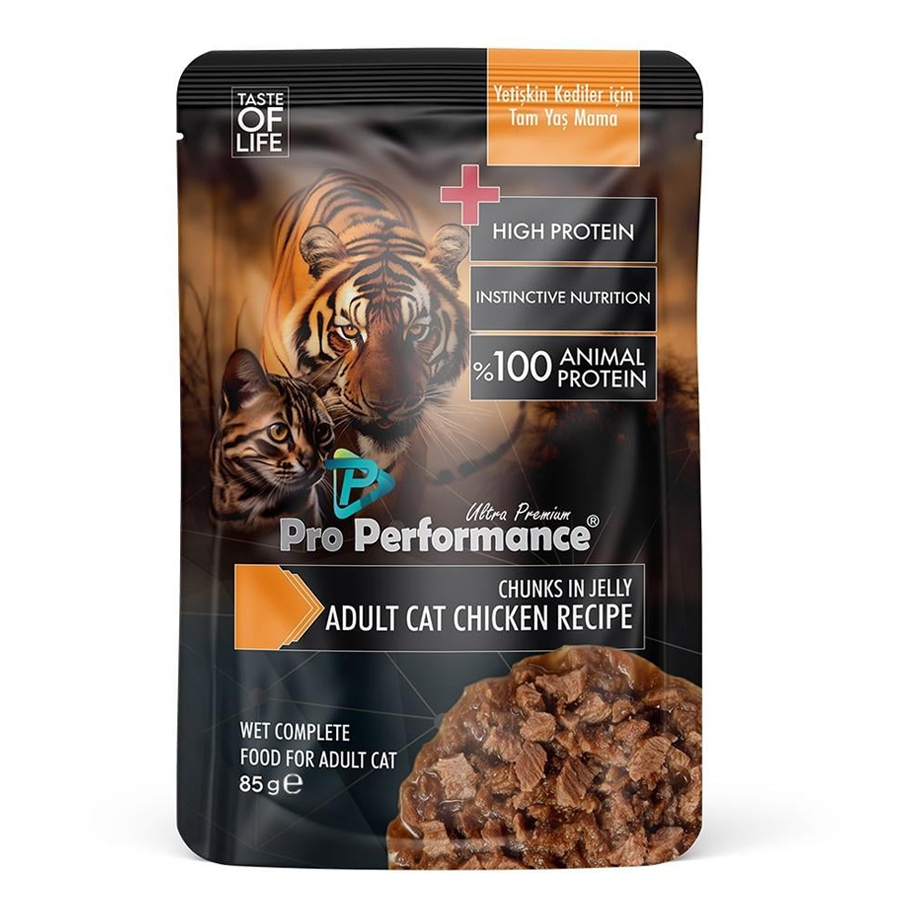 Pro Performance Tavuklu Yetişkin Kedi Yaş Mama 85gr