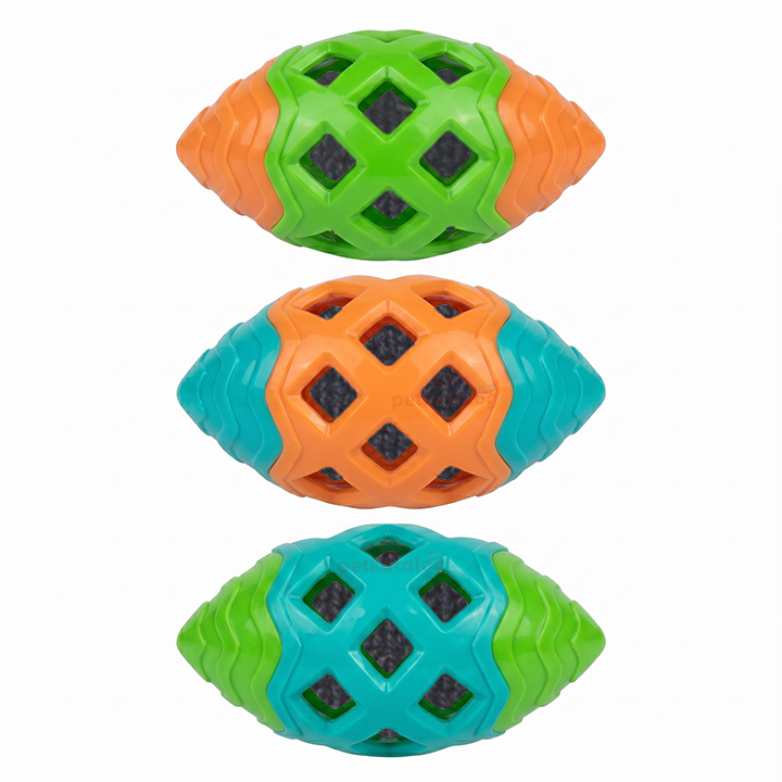 MerkoPets Hışırtılı Plastik Amerikan Topu Köpek Oyuncağı 9.5cm (152gr)