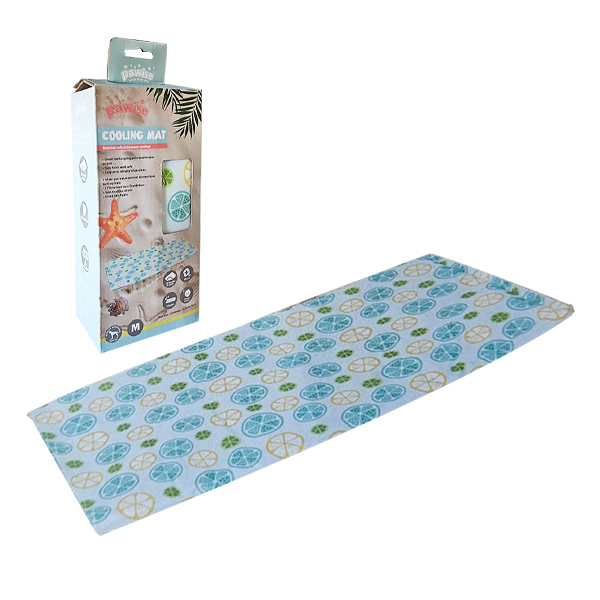 Pawise Cooling Mat Kedi Köpek Serinletici Yatak Çiçek Desenli M 50 x 40 Cm