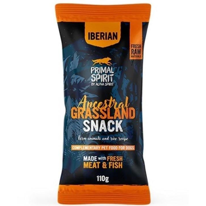 Primal Spirit Doğal Atıştırmalık Köpek Ödülü Çayır Hayvanları 110 gr