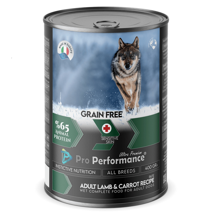 Pro Performance Ultra Premium Tahılsız Kuzulu Yetişkin Köpek Konservesi (Ezme) 400gr