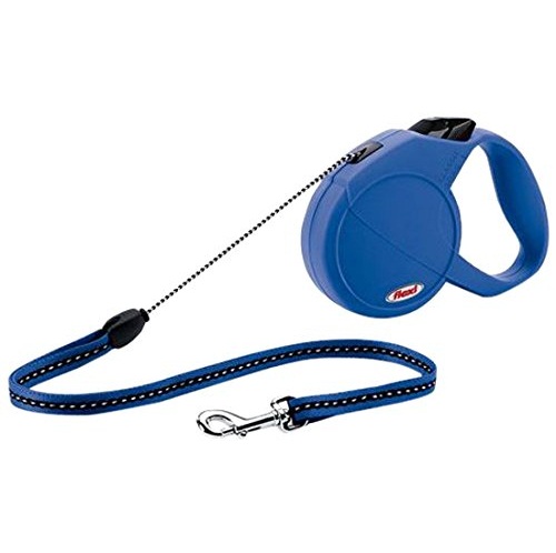 Flexi New Classic İpli Small Otomatik Gezdirme 5 Mtr Mavi