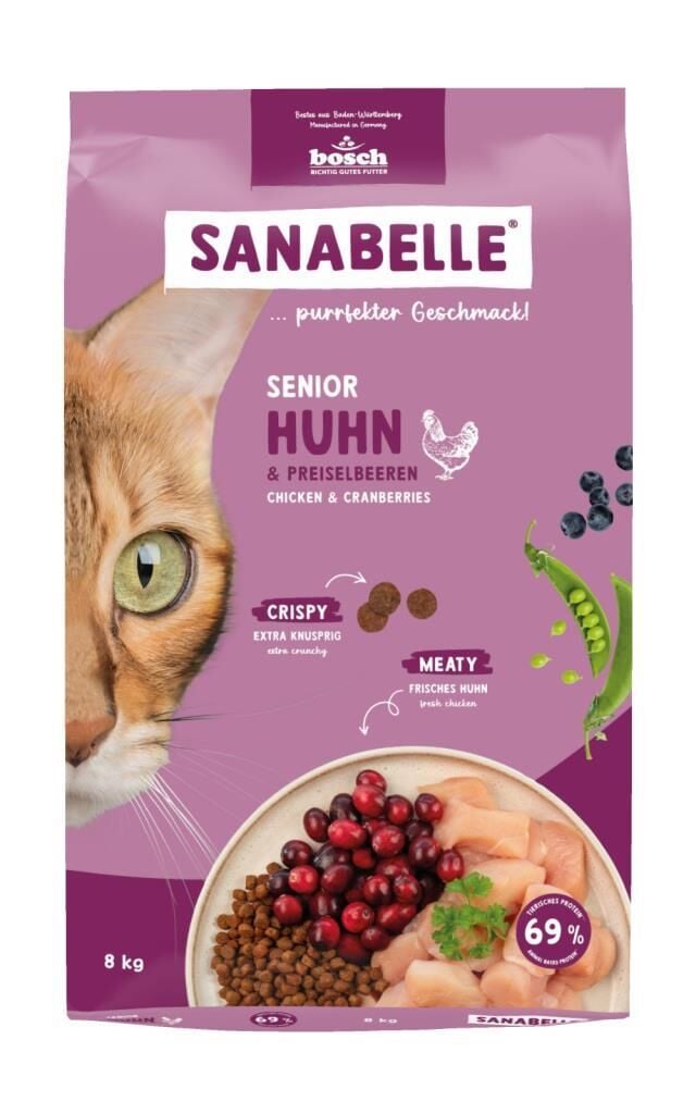 Sanabelle Senior Kümes Hayvanlı Yaşlı Kedi Maması 8 Kg