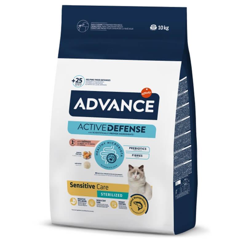Advance Cat Sterilized Somonlu Pirinçli Kısır Yetişkin Kedi Maması 8+2 Kg