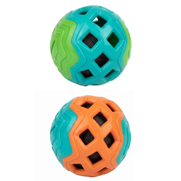 MerkoPets Hışırtılı Plastik Top Köpek Oyuncağı 9.5cm (107gr)