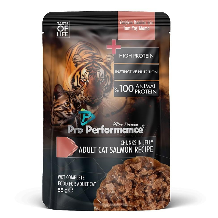 Pro Performance Somonlu Yetişkin Kedi Yaş Mama 85gr