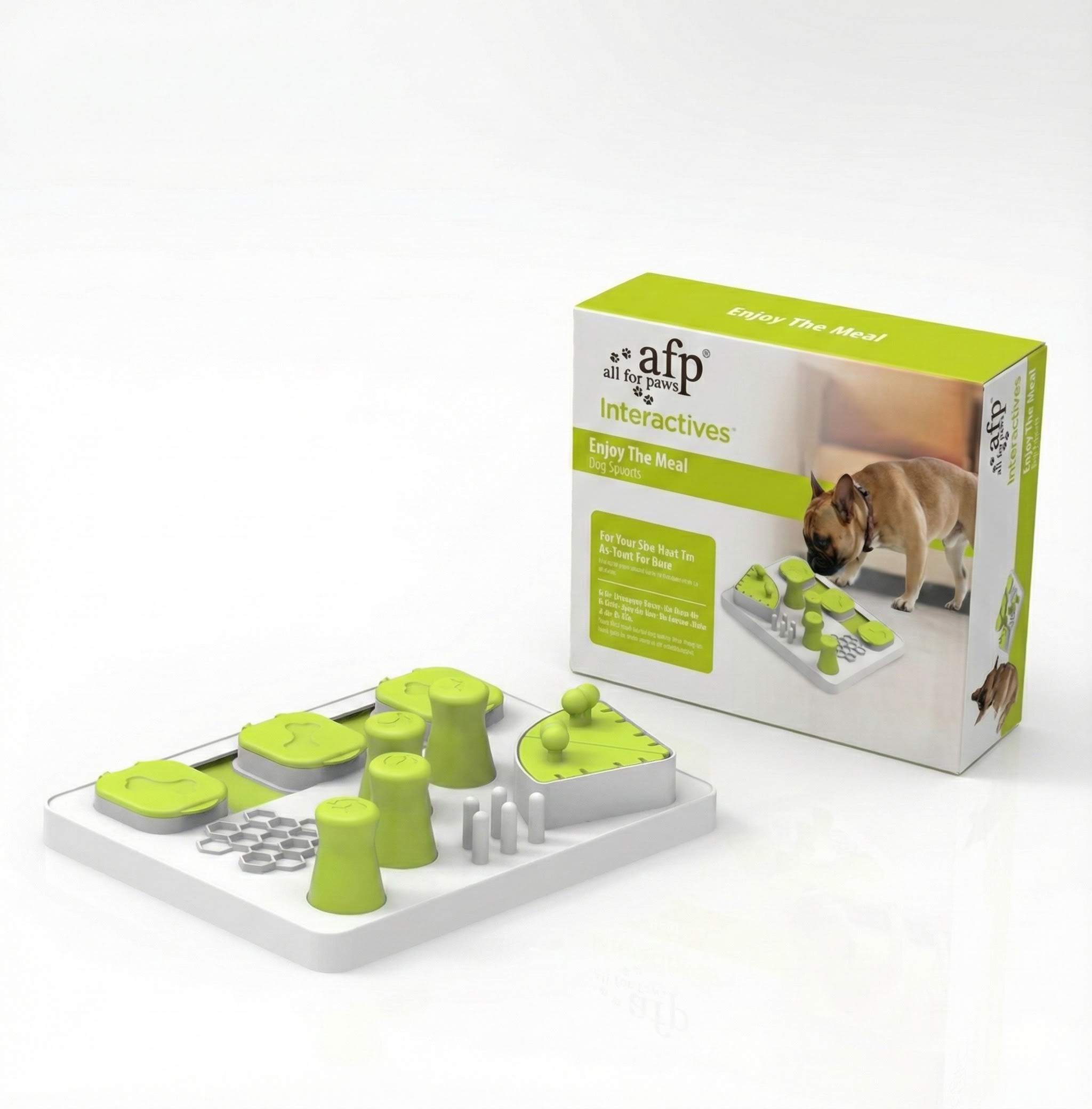 Afp İnteraktif Çok Bölgeli Köpek Zeka Oyuncağı 30x23cm