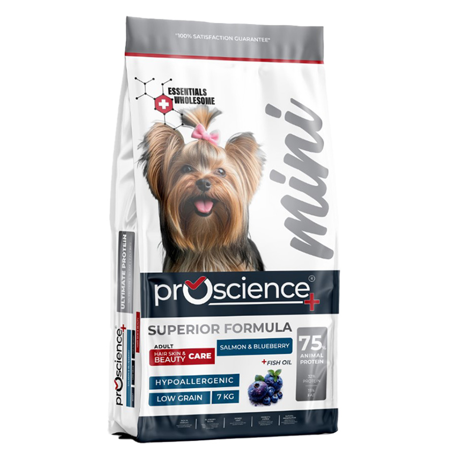 Pro Science HypoAllergenic Somon ve Yaban Mersinli Küçük Irk Yetişkin 7 Kg Köpek Maması