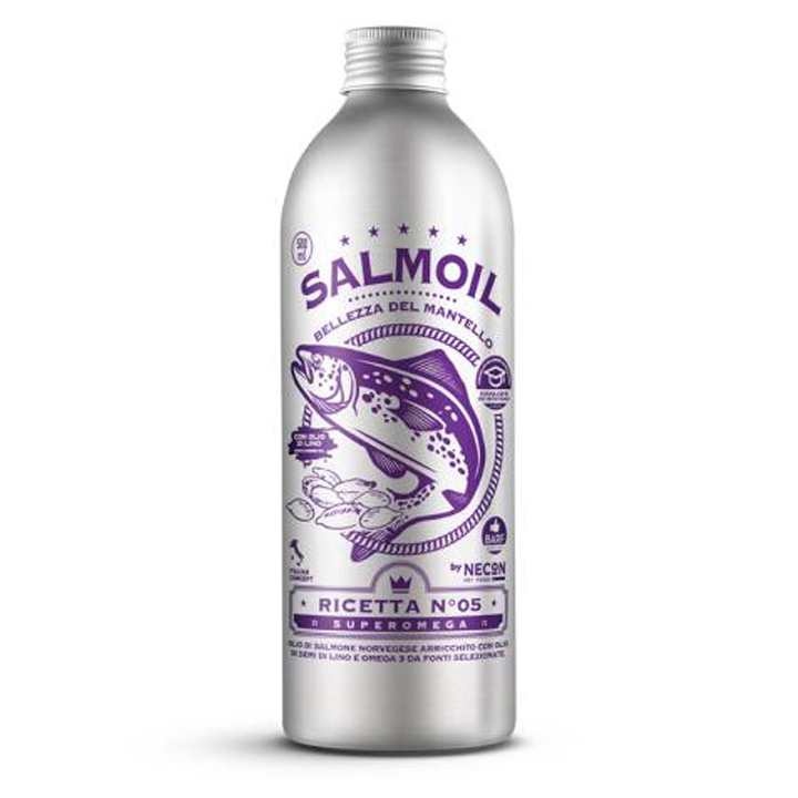 Necon Salmoil Superomega Salmon Oil for Cats and Dogs 250 ml