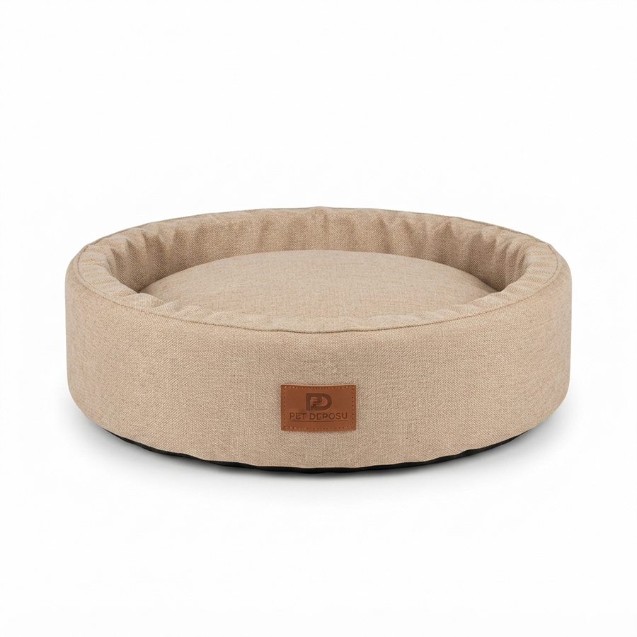Teng کرم تخت خواب گربه باگل اسفنجی 40 cm
