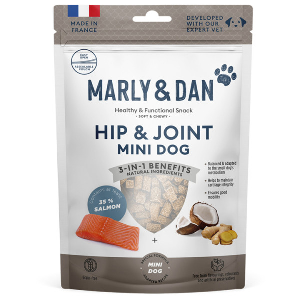 Marly & Dan Soft & Chewy Hip & Joint Eklem Güçlendirici Küçük Irk Köpek Ödülü - 50gr