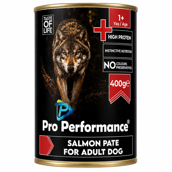 Pro Performance Pate Somonlu Ezme Yetişkin Köpek Konservesi 400gr