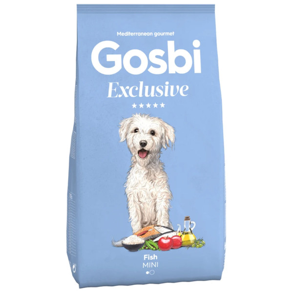 Gosbi Exclusive Düşük Tahıllı Somonlu Küçük Irk Yetişkin Köpek Maması 7KG