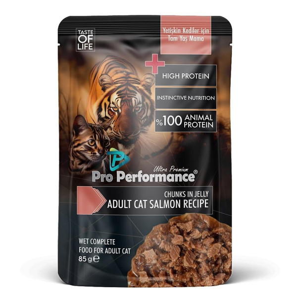 Pro Performance Somonlu Yetişkin Kedi Yaş Mama 85gr