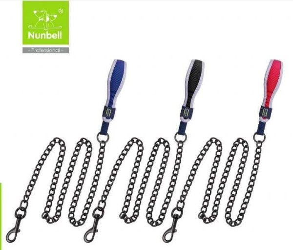 Nunbell Yumuşak Tutmalı Zincir Köpek Gezdirme Tasması 2,5 Mm - 120 Cm