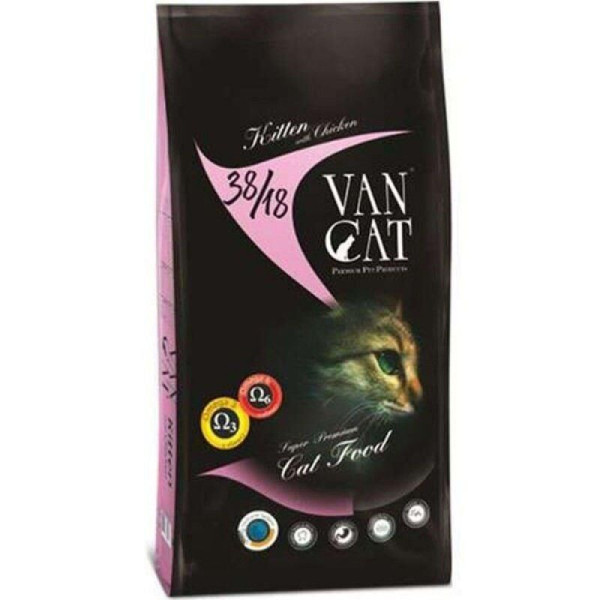 VanCat Kitten Kuzu Etli Yavru Kedi Maması 1 Kg