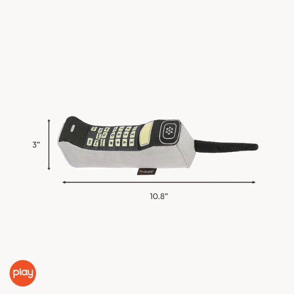 Play Pet 90lar - Telsiz telefon Peluş Köpek Oyuncağı