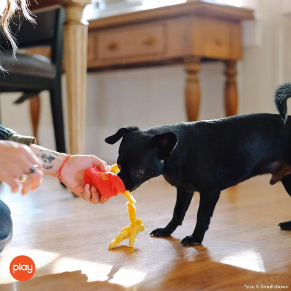 Play Pet Amerikan Klasik - Patates kızartması (Mini) Peluş Köpek Oyuncağı
