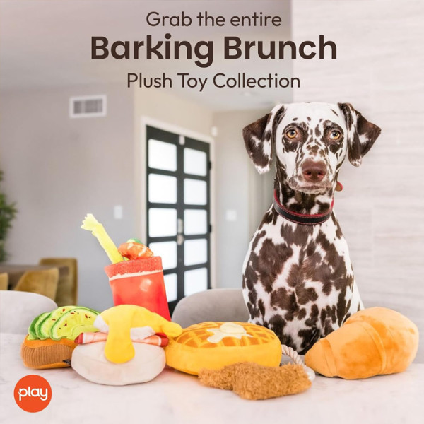 Play Pet Brunch - Avokado tost (Mini) Peluş Köpek Oyuncağı