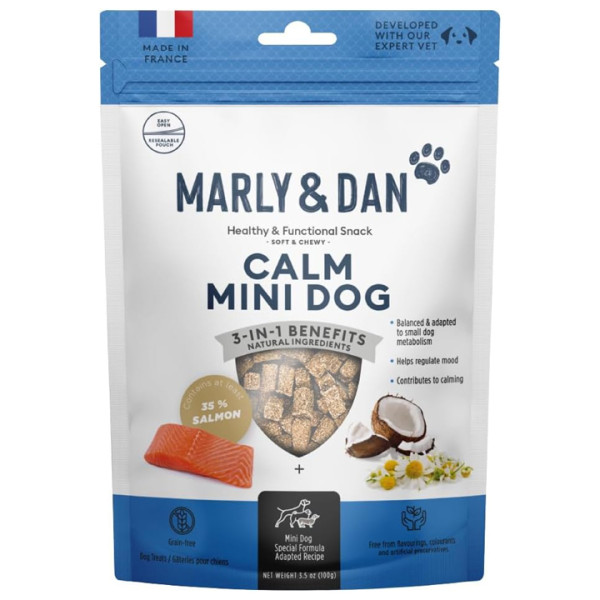 Marly & Dan Soft & Chewy Calmness Rahatlatıcı Küçük Irk Köpek Ödülü - 50gr