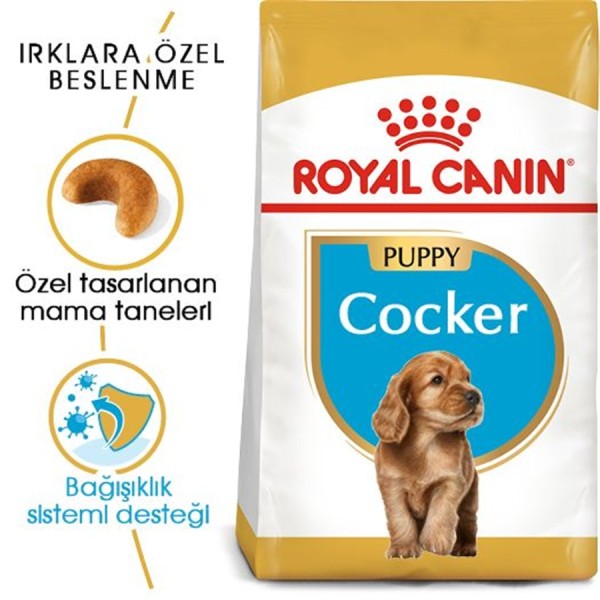Royal Canin Cocker Puppy 3 Kg Yavru Köpek Maması