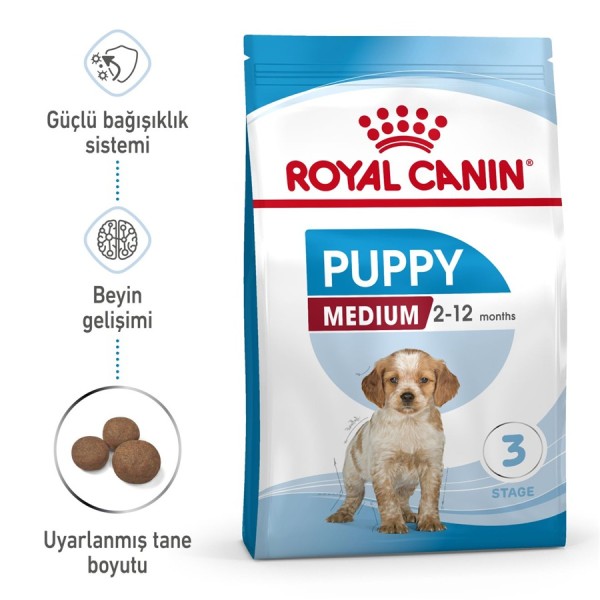 Royal Canin Medium Puppy 4 kg Orta Irk Yavru Köpek Maması