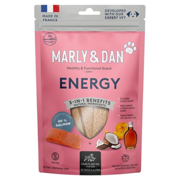 Marly & Dan Jerky Energy Köpek Ödülü - 80gr
