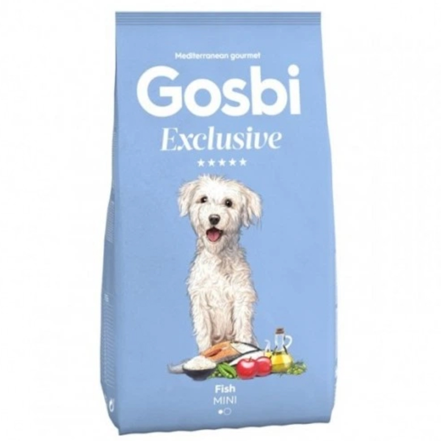 Gosbi Exclusive Düşük Tahıllı Balıklı Küçük Irk Yetişkin Köpek Maması 2KG