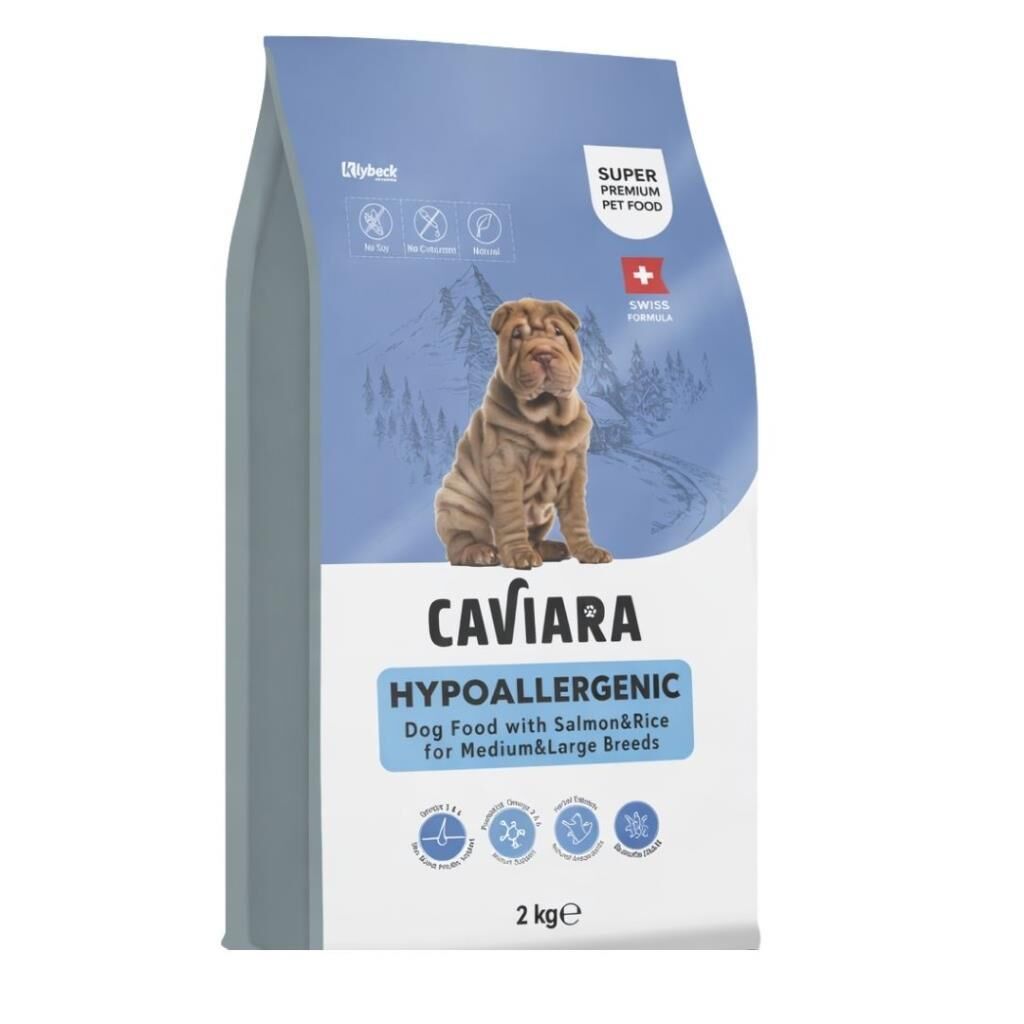 Caviara Hipoalerjenic Somonlu Büyük Irk Yetişkin Köpek Maması 2 Kg