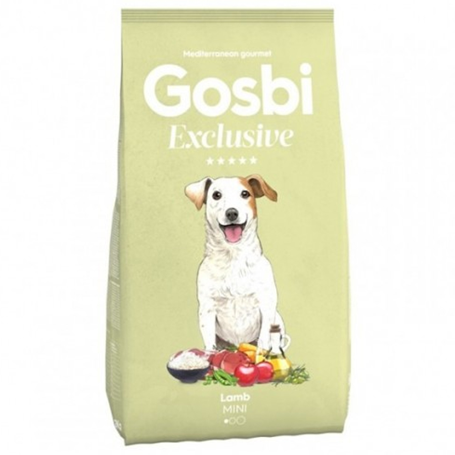 Gosbi Exclusive Düşük Tahıllı Kuzulu Küçük Irk Yetişkin Köpek Maması 500GR