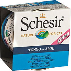 Schesir Kitten Ton Balıklı ve Aloeveralı Yavru Kedi Konservesi 85 gr