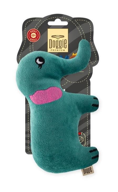 Doggie Köpek Oyuncağı Peluş Fil 15Cm