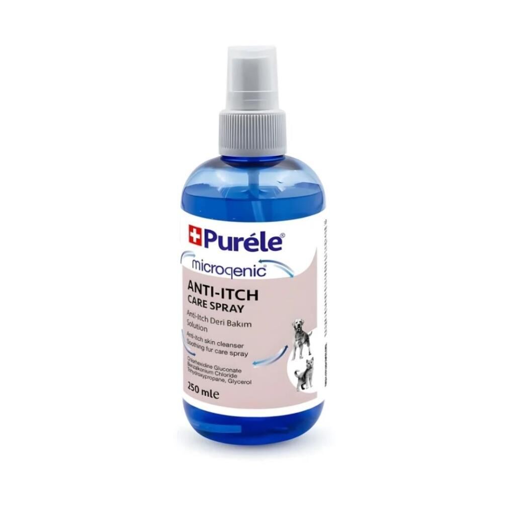 Purele Kedi Ve Köpekler İçin Kaşıntı Giderici Koruyucu Sprey 250 ML