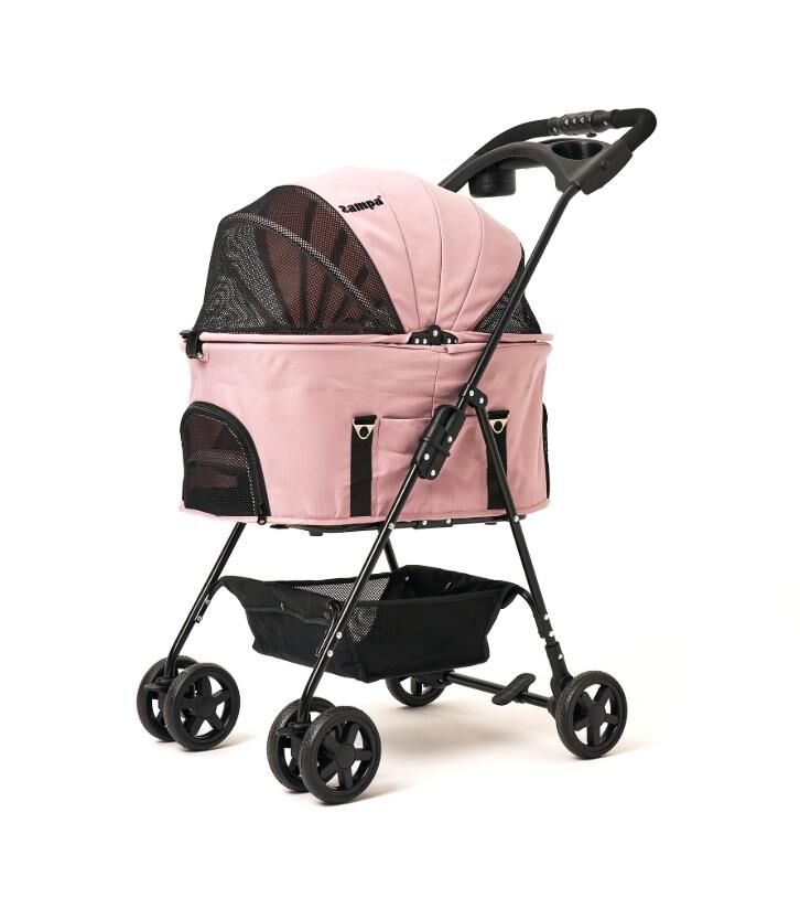 Zampa Norris Kedi & Köpek Arabası Pembe 46X83X105cm