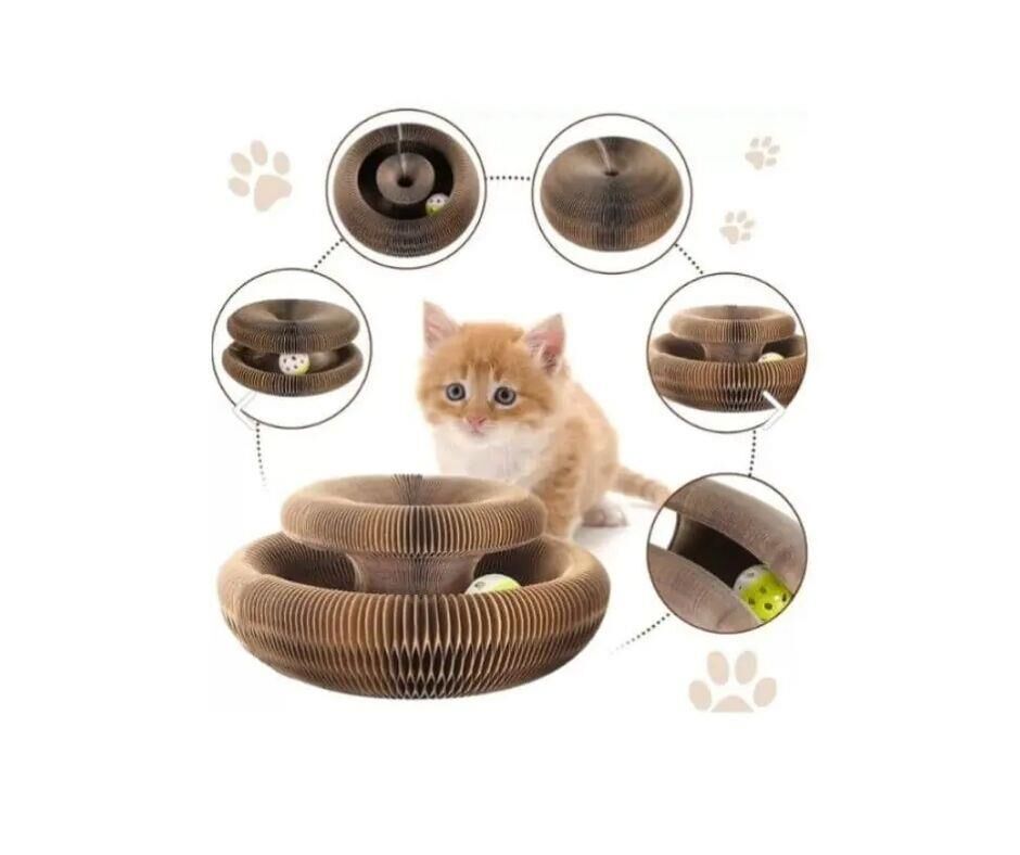 Akordion Kedi Oyuncağı