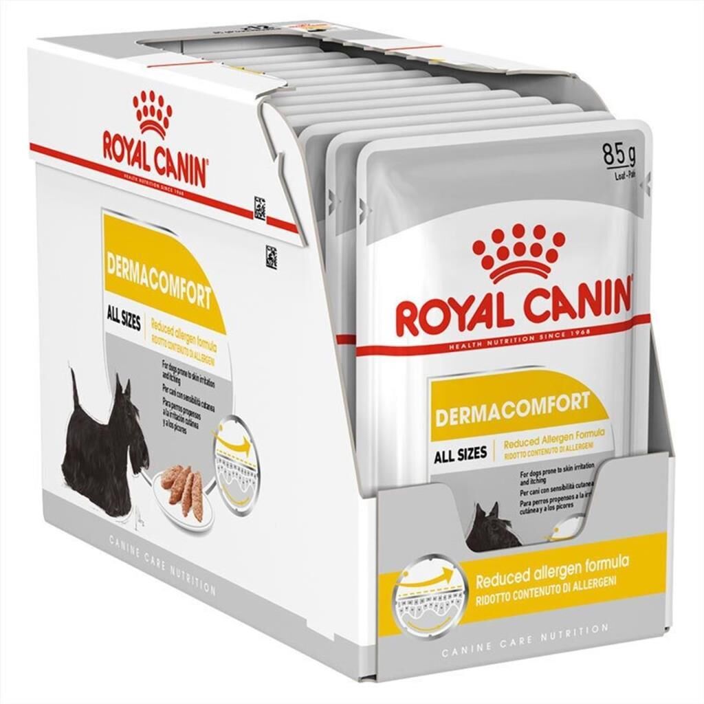 Royal Canin Dermacomfort Loaf Köpek Yaş Maması 85 Gr 12'li Paket