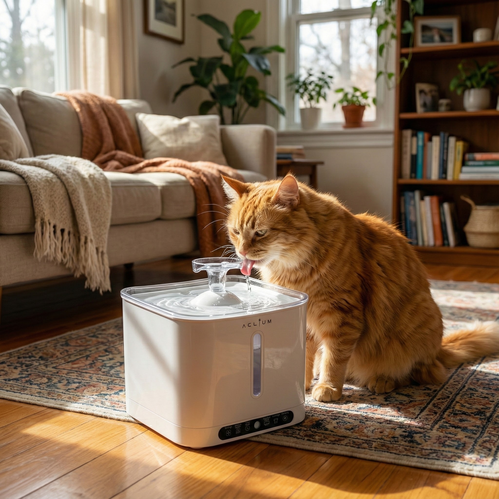 Aclium Sensörlü Kedi Su Sebili 2.4 Litre
