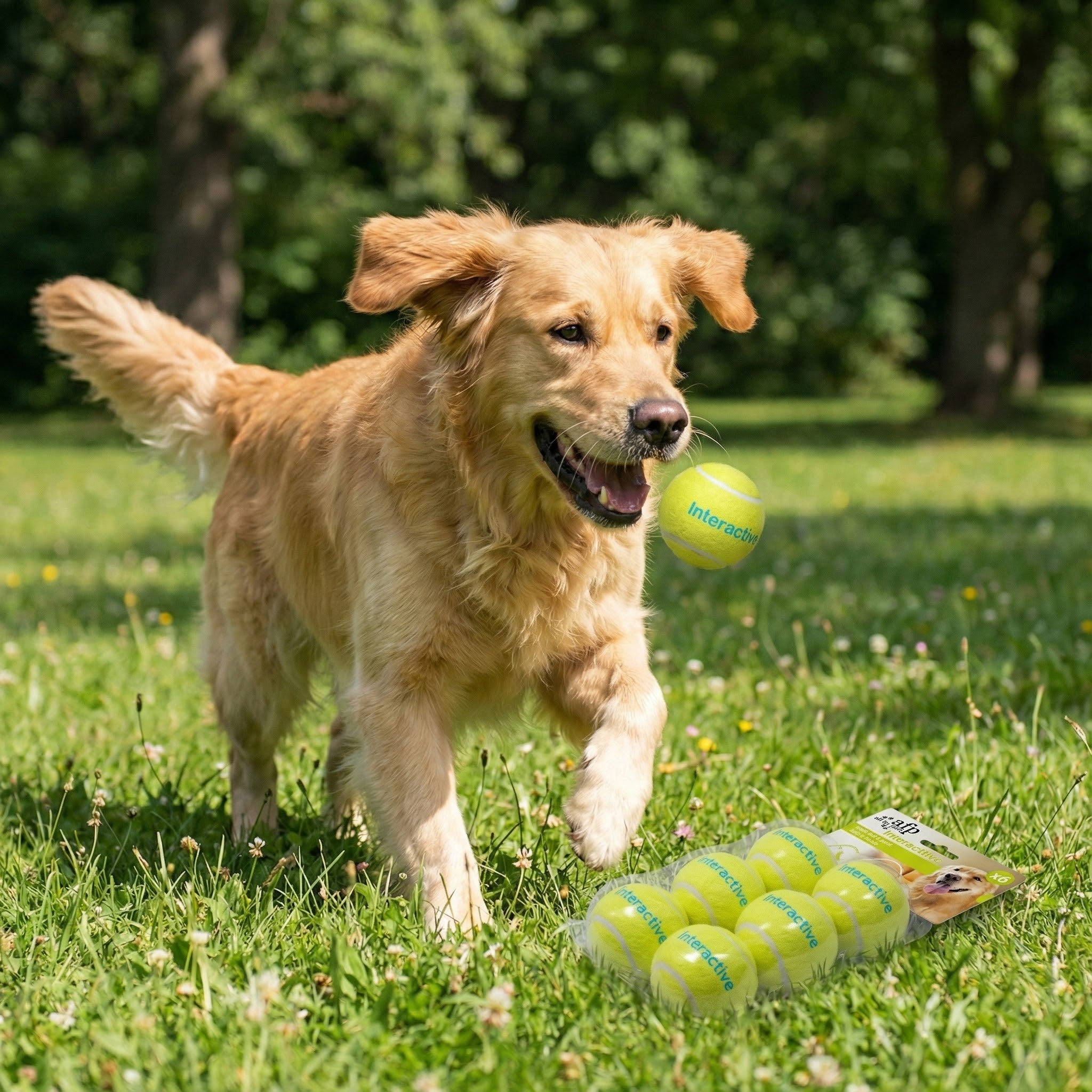 Afp Tenis Topu Köpek Oyuncağı 6lı
