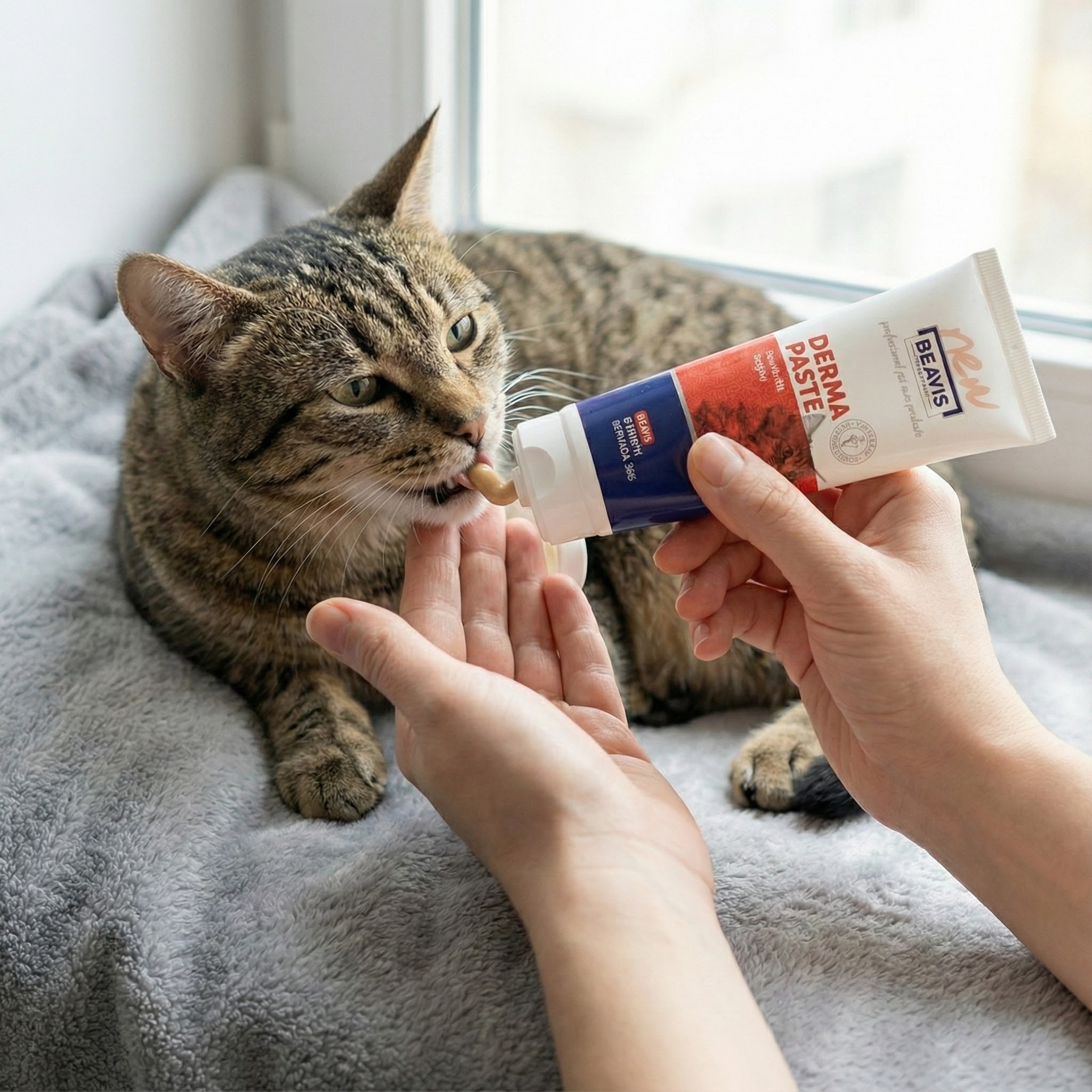 Beavis Derma Paste Kediler için Deri & Tüy Sağlığını Destekleyen Macun 85 ml