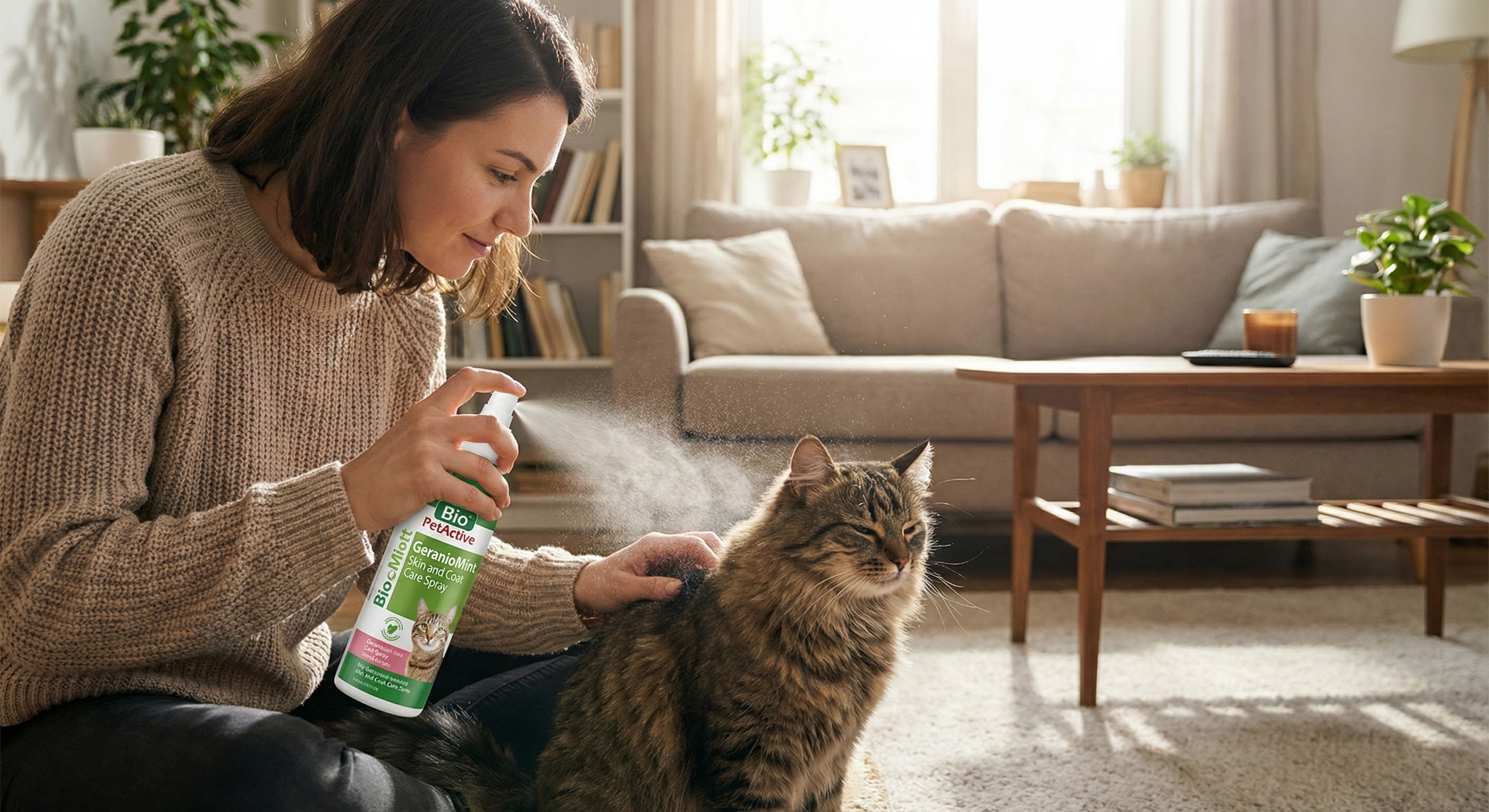Bio Pet Active Kedi ve Köpek Deri ve Tüy Bakım Spray 100 ml