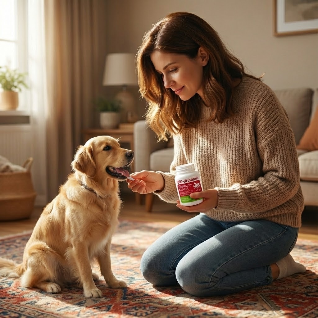 Bio Petactive Bio - Urinamin Kedi ve Köpek İdrar Yolu Sağlığı Tablet (40 Tablet)