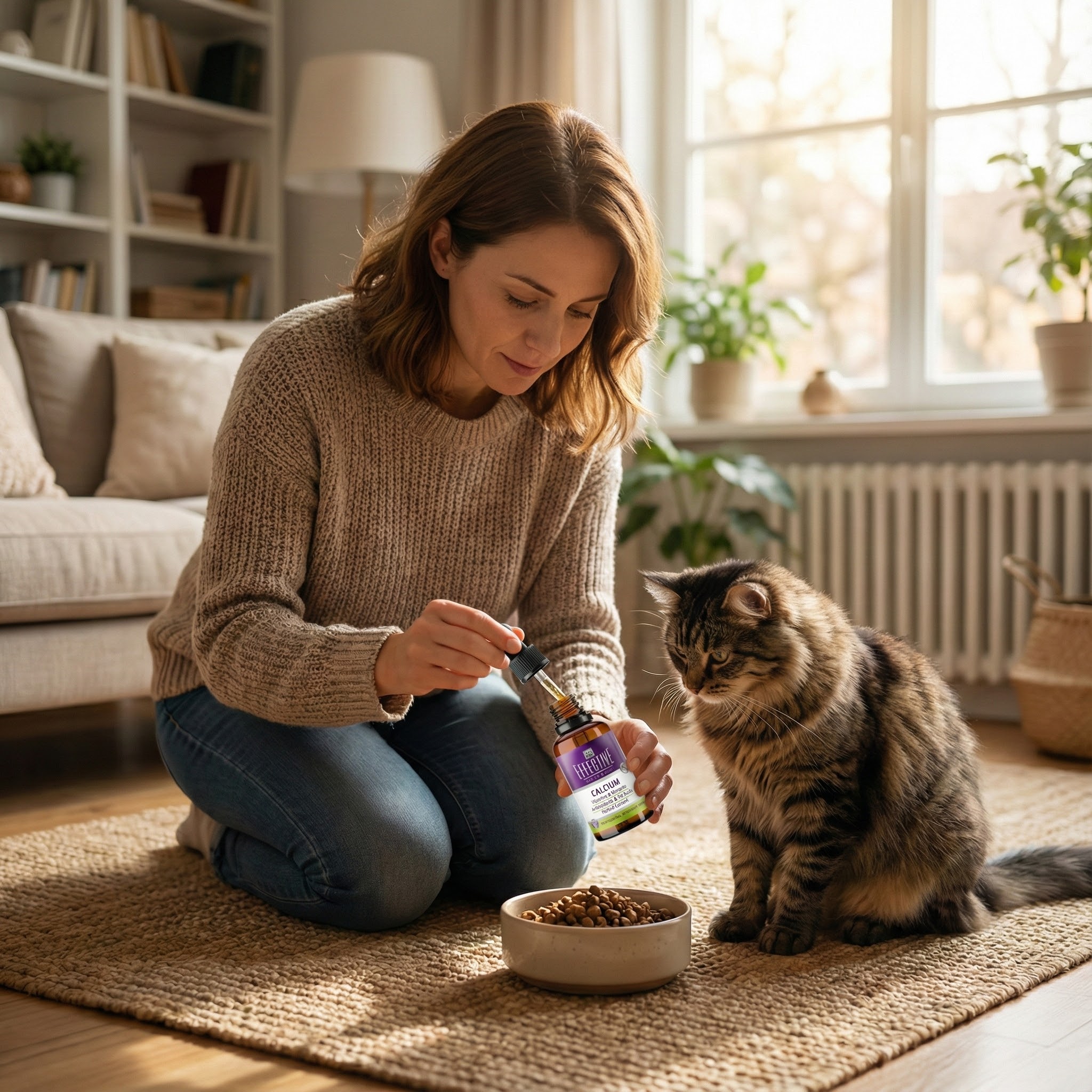 Delibon Effective Kedi Ve Köpek Takviye Kalsiyum 50 ml