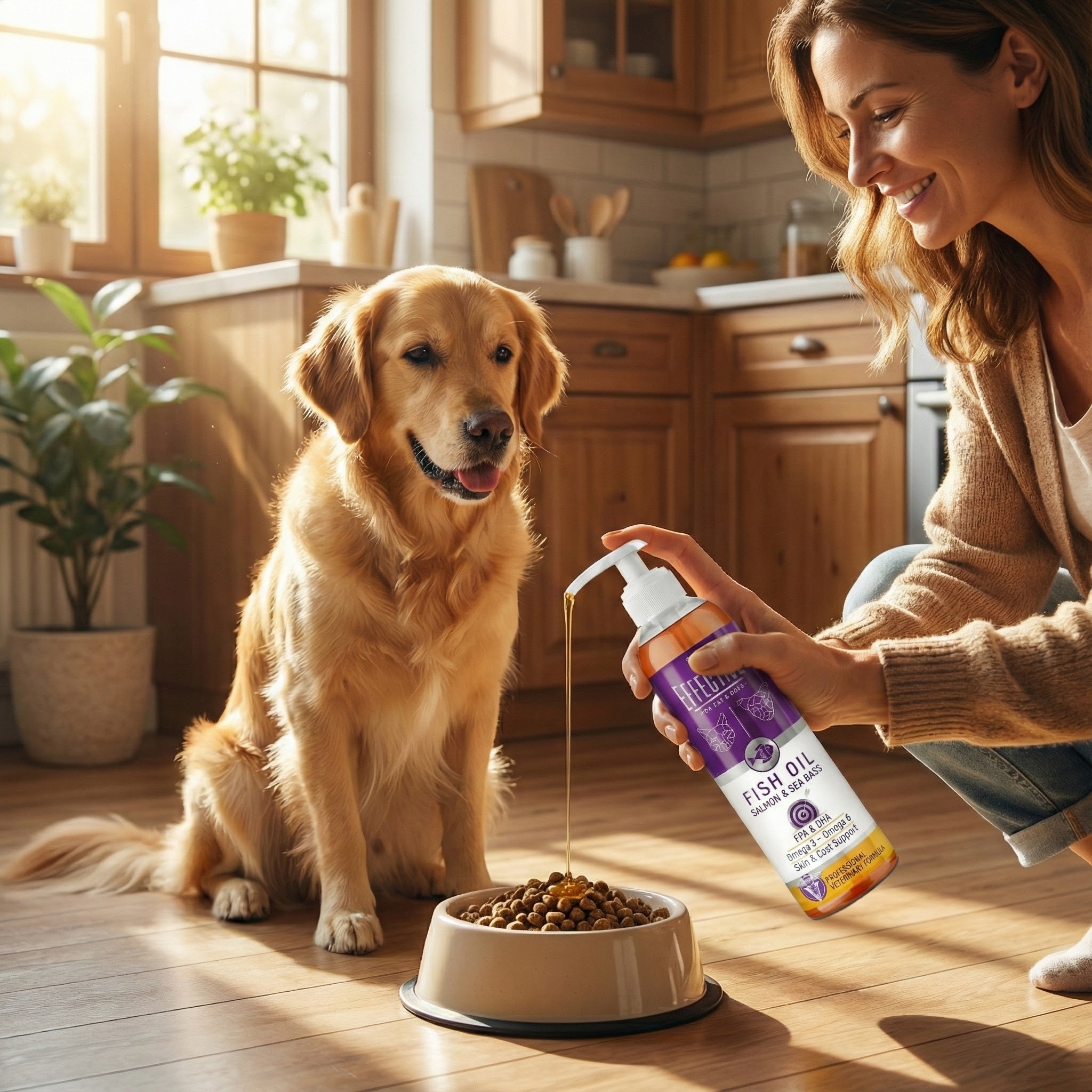 Delibon Effective Kedi Ve Köpek Takviye Somon Yağı 250 ML