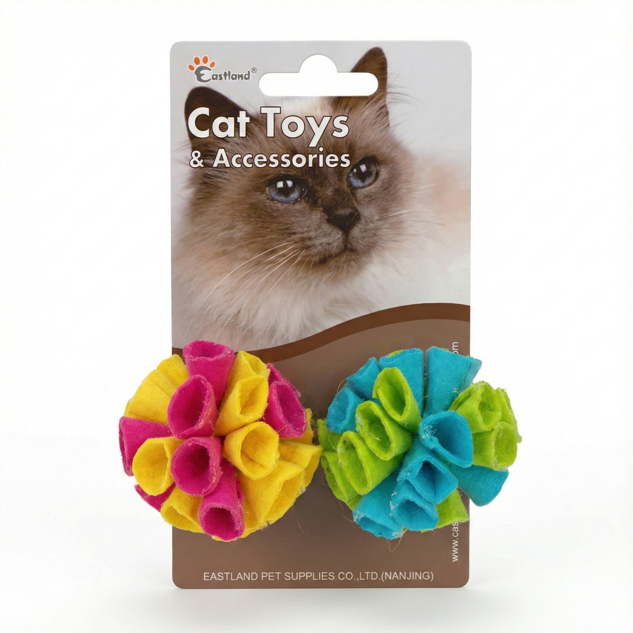 Eastland Buket Şeklinde Kedi Oyuncağı 5,5cm