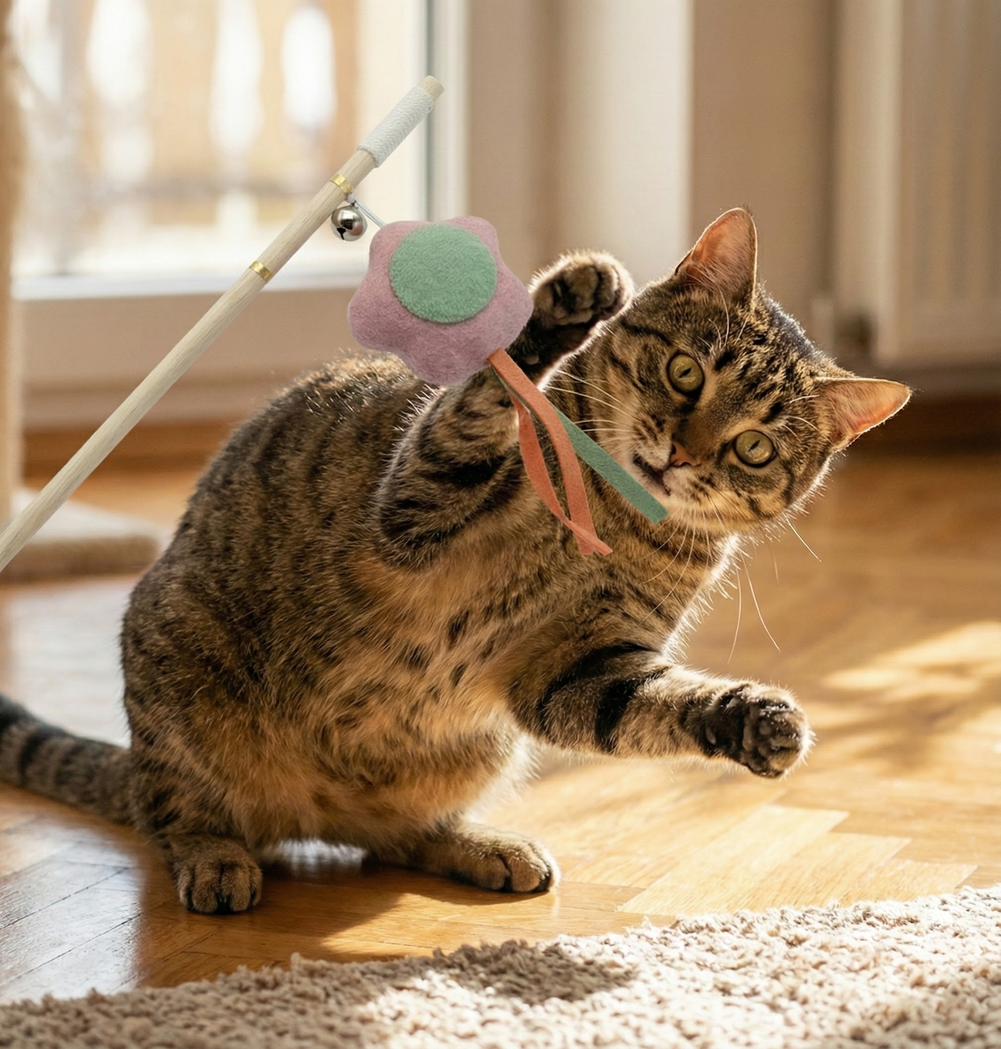 Eastland Catnipli Kedi Oltası Peluş Yıldızlı 47 Cm