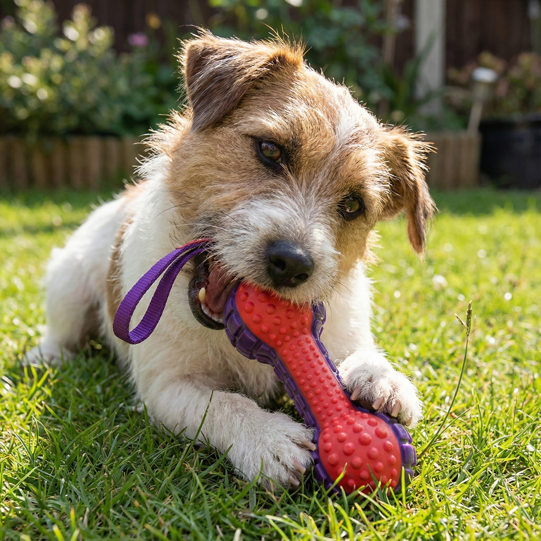 Gigwi Push To Mute Dambıl Ses Kontrollü Köpek Oyuncağı 18 cm
